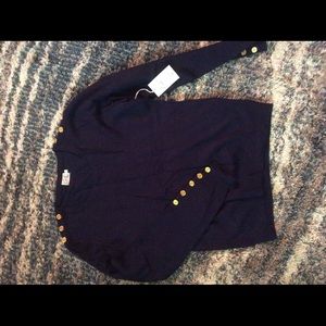 Navy sweater